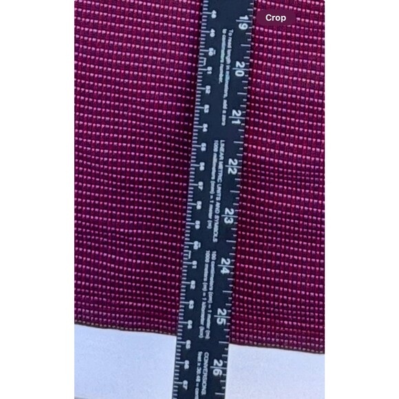 Bobby Jones Men’s XL Polo Shirt Red Blue Textured Golf Short Sleeve Casual - Picture 7 of 8